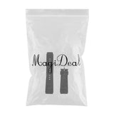 Maxbell Black Silicone Wristwatch Band Strap Replace Sports Watch 22mm