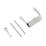 Maxbell Stainless Steel Watch Band Strap Replacement Buckle Pin with Spring Bar 18mm