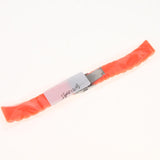 Maxbell Sports Waterproof Soft silicone Watch Strap Folded Buckle Orange