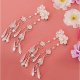 2pcs Retro Flower Hair Clip Chinese Ancient Costume Cosplay Hair Accessories