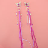 Maxbell Ancient Traditional Chinese Hair Clip Bridal Wedding Head Jewellery Purple