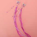 Maxbell Ancient Traditional Chinese Hair Clip Bridal Wedding Head Jewellery Purple