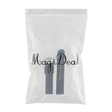 Maxbell Nylon Quick Release Replacement Watch Band Strap for Smartwatch  Black 22mm