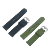 Maxbell Nylon Quick Release Replacement Watch Band Strap for Smartwatch  Black 22mm