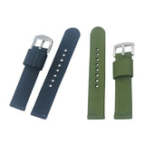 Maxbell Nylon Quick Release Replacement Watch Band Strap for Smartwatch  Black 22mm