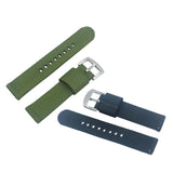 Maxbell Nylon Quick Release Replacement Watch Band Strap for Smartwatch  Black 22mm