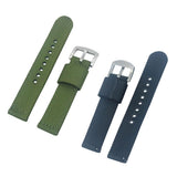 Maxbell Nylon Quick Release Replacement Watch Band Strap for Smartwatch  Black 22mm