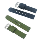 Maxbell Nylon Quick Release Replacement Watch Band Strap for Smartwatch  Black 22mm