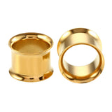 Maxbell 6 Pairs Stainless Steel Ear Gauges Stretching Tunnel Plugs Piercing 8mm