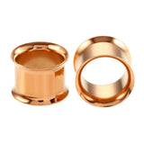 Maxbell 6 Pairs Stainless Steel Ear Gauges Stretching Tunnel Plugs Piercing 10mm