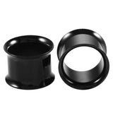 Maxbell 6 Pairs Stainless Steel Ear Gauges Stretching Tunnel Plugs Piercing 10mm