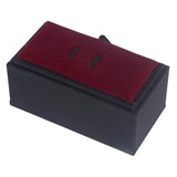 Maxbell Velvet Tie Clip Storage Box Case Jewelry Display Organizer Mens Gift Box