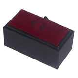 Maxbell Velvet Tie Clip Storage Box Case Jewelry Display Organizer Mens Gift Box