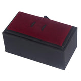 Maxbell Velvet Tie Clip Storage Box Case Jewelry Display Organizer Mens Gift Box