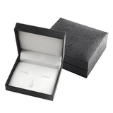 Maxbell Luxury Cufflink Storage Box Mens Wedding Gift Cufflinks Box