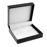 Maxbell Luxury Cufflink Storage Box Mens Wedding Gift Cufflinks Box