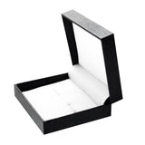 Maxbell Luxury Cufflink Storage Box Mens Wedding Gift Cufflinks Box