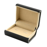 Maxbell Jewelry Tie Bar Cufflinks Storage Box Black-Cufflink