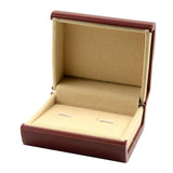 Maxbell Jewelry Tie Bar Cufflinks Storage Box Wine Res-Cufflink