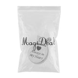 Maxbell Stainless Steel Urn Necklace Pendant Cremation Ashes Keepsake Grandma