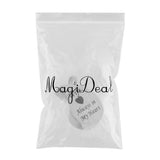 Maxbell Stainless Steel Urn Necklace Pendant Cremation Ashes Keepsake Wife