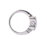 Maxbell Love Heart Memorial Ring Ash Holder Charm Cremation Jewelry Finger Ring 7