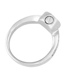 Maxbell Love Heart Memorial Ring Ash Holder Charm Cremation Jewelry Finger Ring 7