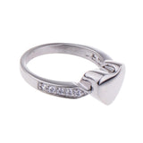 Maxbell Love Heart Memorial Ring Ash Holder Charm Cremation Jewelry Finger Ring 10