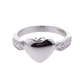 Maxbell Love Heart Memorial Ring Ash Holder Charm Cremation Jewelry Finger Ring 10