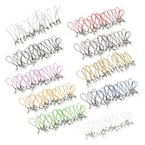Maxbell 20pcs DIY Mobile Cellphone Keychain Lanyard Charms DIY Rope Silver