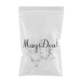 Maxbell 20pcs DIY Mobile Cellphone Keychain Lanyard Charms DIY Rope Black