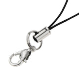 Maxbell 20pcs DIY Mobile Cellphone Keychain Lanyard Charms DIY Rope Black