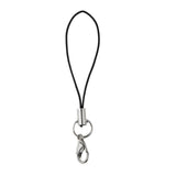 Maxbell 20pcs DIY Mobile Cellphone Keychain Lanyard Charms DIY Rope Black