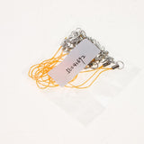 Maxbell 20pcs DIY Mobile Cellphone Keychain Lanyard Charms DIY Rope Yellow
