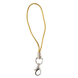 Maxbell 20pcs DIY Mobile Cellphone Keychain Lanyard Charms DIY Rope Gold