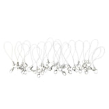 Maxbell 20pcs DIY Mobile Cellphone Keychain Lanyard Charms DIY Rope White