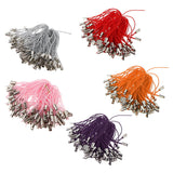 Maxbell 100pcs Mobile Cellphone Braided Lariat Lanyard Cords Dangle Straps Pink