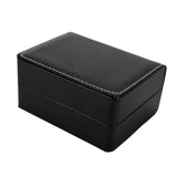 Maxbell Black PU Leather Single Slot Watch Bangle Case Wristwatch Box Organizer Gift