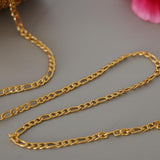 Maxbell 1 Roll Stainless Steel Cable Chain Necklace for Men Women DIY Crafting Gold1
