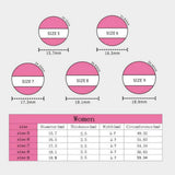 Maxbell 10Pcs Glitter Silicone Rubber Comfort Fit Wedding Party Rings US Size 8