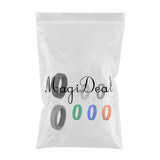 Max 8mm Men's Silicone Wedding Band Ring Working Sports Rubber Comfort Fit 13