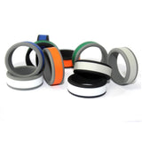 Max 8mm Men's Silicone Wedding Band Ring Working Sports Rubber Comfort Fit 13