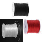 Max 1 Roll Elastic Cord Stretchy String Thread 50 Meters for Jewelry DIY Red