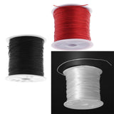 Max 1 Roll Elastic Cord Stretchy String Thread 50 Meters for Jewelry DIY Red