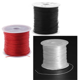 Max 1 Roll Elastic Cord Stretchy String Thread 50 Meters for Jewelry DIY Red