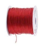 Max 1 Roll Elastic Cord Stretchy String Thread 50 Meters for Jewelry DIY Red