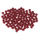 Max 120 Pieces Bulk Cinnabar Beads Buddha Charms Necklace Bracelet DIY 6mm