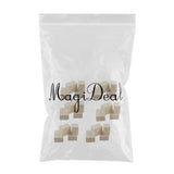 Maxbell 100 Pieces Square Wood Cube Beads for   DIY Handy Craft 2*2*2 cm