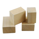 Maxbell 100 Pieces Square Wood Cube Beads for   DIY Handy Craft 2*2*2 cm