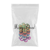 Maxbell 50X Wood Flowers Beads Mix Color Beading for DIY Making Jewelry Kids Toys